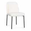 Sydney Cream Performance Vegan Leather Dining Chair Set of 2
