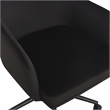 TOV Furniture Sydney Black Performance Velvet Office Desk Chair