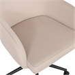 Sydney Taupe Performance Velvet Office Desk Chair