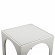 Tomlin Cream Performance Chenille Game Table and Ottoman Set