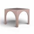 Tomlin Light Pink Performance Chenille Game Table and Ottoman Set