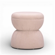 Tomlin Light Pink Performance Chenille Game Table and Ottoman Set