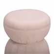Tomlin Light Pink Performance Chenille Game Table and Ottoman Set
