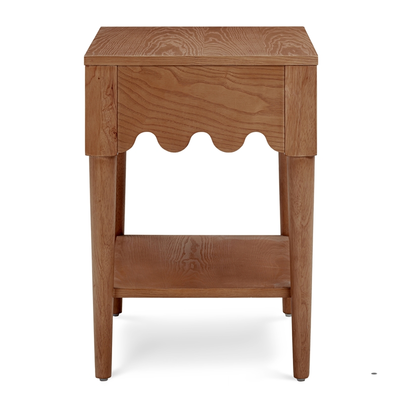 Oodle Walnut Nightstand With Drawer