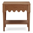 Oodle Walnut Nightstand With Drawer