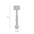 Pebble Cream Floor Lamp