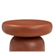 Lydia Red Concrete Indoor/Outdoor Side Table