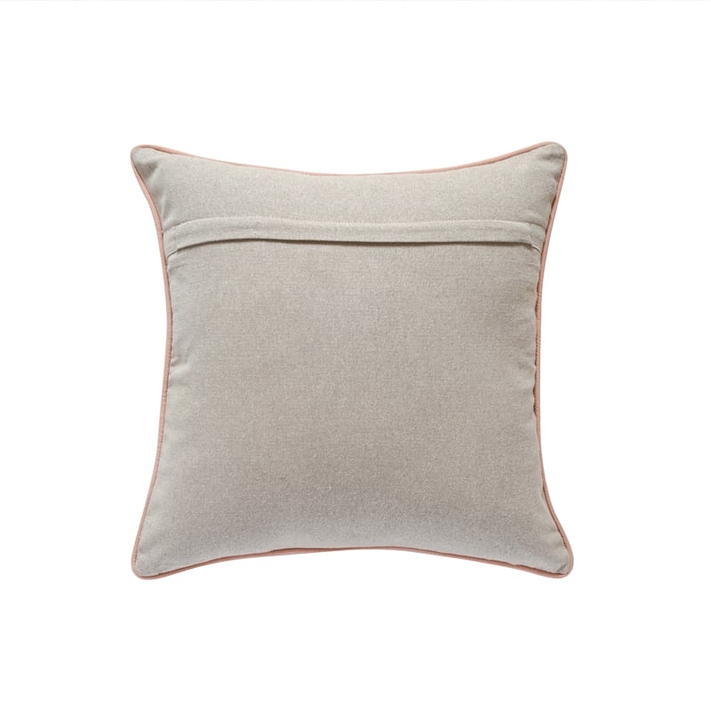 Taman Natural Cotton Accent Pillow in Autumn Florals