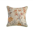 Taman Natural Cotton Accent Pillow in Summer Florals