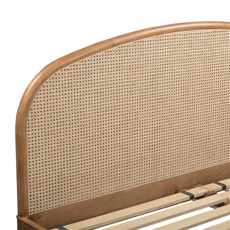 Mico Rattan King Bed