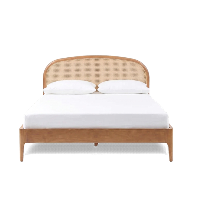 Mico Rattan Queen Bed