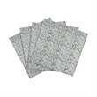 Crissy Cotton Canvas Printed Napkins - Set of 4 - Inked