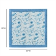 Dolce Baby Blue Natural Cotton Napkin (Set of 4)