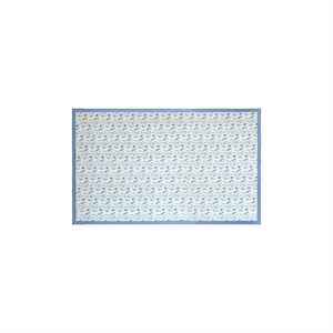 Dolce Baby Blue Natural Cotton Table Cloth 70x120&quot