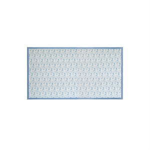 Dolce Baby Blue Natural Cotton Table Cloth 70x140&quot