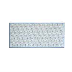 Dolce Baby Blue Natural Cotton Table Cloth 70x160&quot