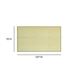 Dolce Olive Green Natural Cotton Table Cloth 70x120