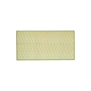Dolce Olive Green  Natural Cotton Table Cloth 70x140&quot