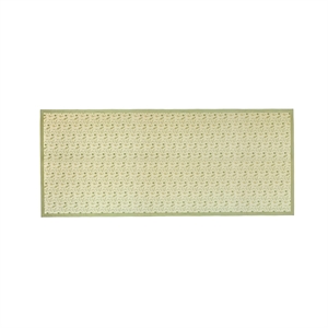 Dolce Olive Green Natural Cotton Table Cloth 70x160&quot