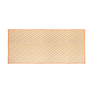 Dolce Blush Pink Natural Cotton Table Cloth 70x160&quot