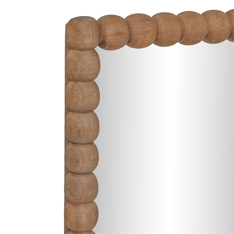 Cheyanne Carved Solid Wood Rectangular Wall Mirror