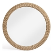 TOV Furniture Midge Rope Round Wall Mirror