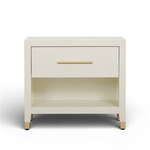 Dani Cream Shagreen Nightstand