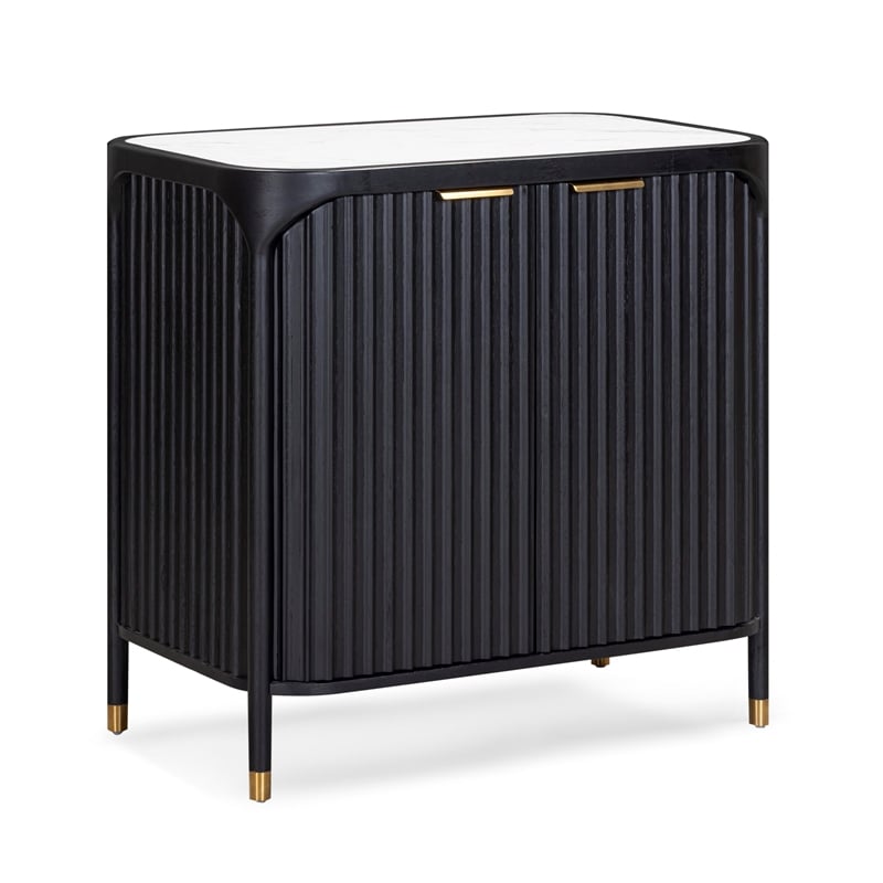 Yaha Black Bar Cabinet