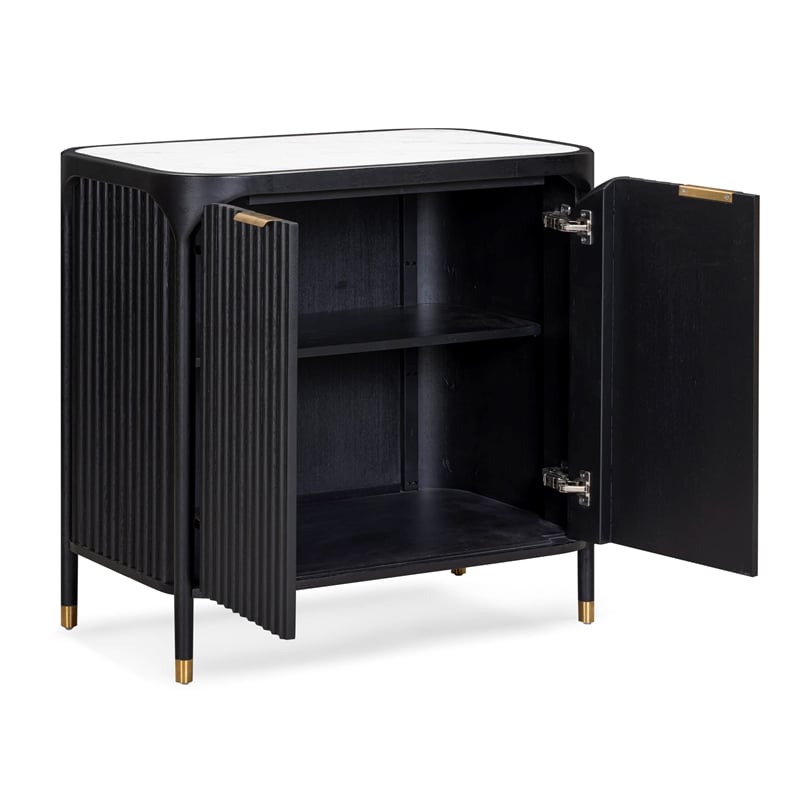 Yaha Black Bar Cabinet
