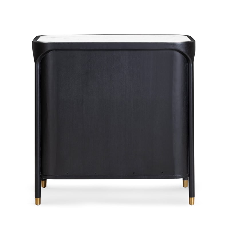 Yaha Black Bar Cabinet