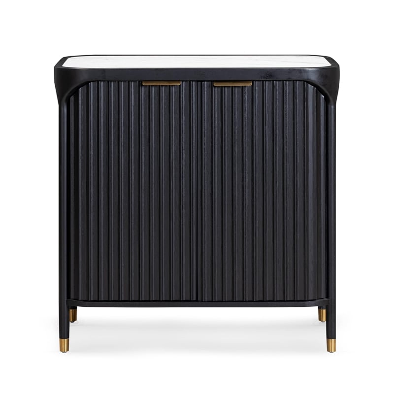 Yaha Black Bar Cabinet