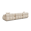 Calliope Cream Performance Velvet Modular Sofa