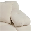 Calliope Cream Performance Velvet Modular Sofa