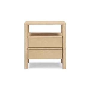 Tyra Natural Cerused Ash Nightstand