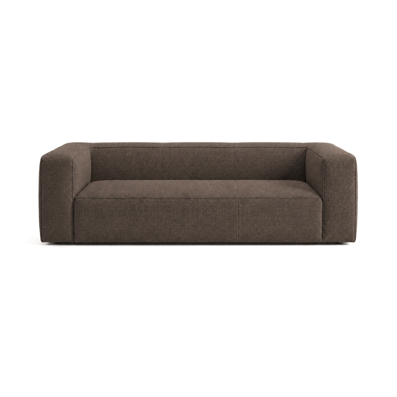 Aurora Rosewood Heavy Basketweave Sofa