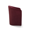 Seraphina Berry Red Performance Velvet Dining Chair