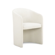 Seraphina Cream Performance Velvet Dining Chair