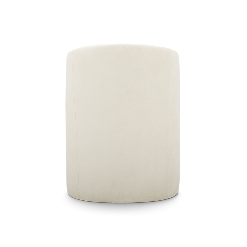 Seraphina Cream Performance Velvet Dining Chair