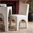 Tomlin Cream Performance Chenille Dining Chair