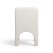 Tomlin Cream Performance Chenille Dining Chair