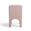Tomlin Light Pink Performance Chenille Dining Chair