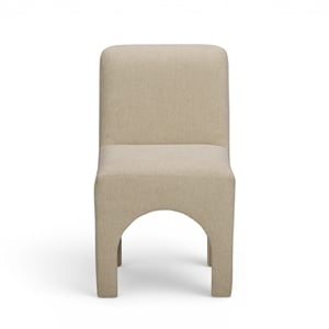 Tomlin Tan Performance Chenille Dining Chair