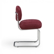 Becky Merlot Performance Chenille Chair