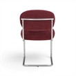 Becky Merlot Performance Chenille Chair