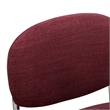Becky Merlot Performance Chenille Chair
