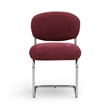 Becky Merlot Performance Chenille Chair