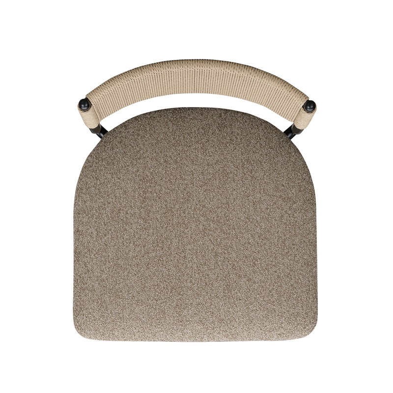 Celine Brown Performance Boucle Dining Chair - Set of 2