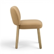 Foxy Camel Performance Velvet Dining Chair