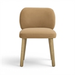 Foxy Camel Performance Velvet Dining Chair