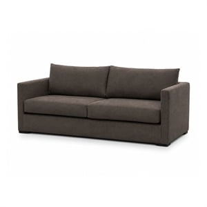 Portsmouth Java Brown Textured Chenille Sofa